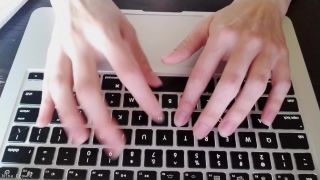 xxx video 5 polish femdom Nina Crowne – Hand Fetish Typing, femdom pov on pov