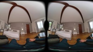 VRBTRANS - Slutty Receptionist - Korra Del Rio - Oculus 6K Siterip - Reverse cowgirl