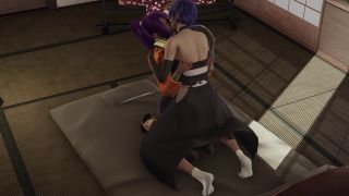 Bleach Futa Soifon X Yoruichi Slapping * Bondage + Extreme Blowjob.