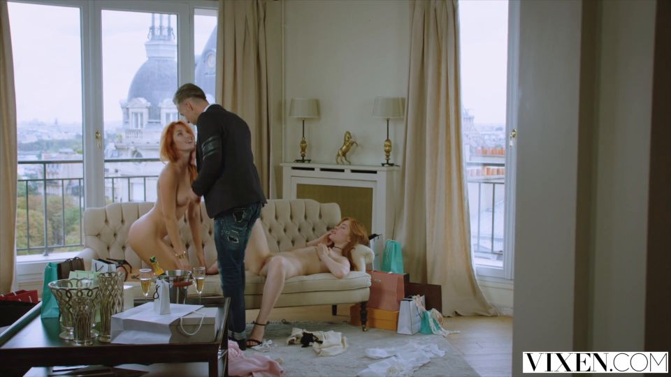 6202 Una pareja rica Compartir una pelirroja perfecta