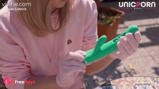 Squirting TWICE with the Vivifie Windmill Toy on a sunny terrace