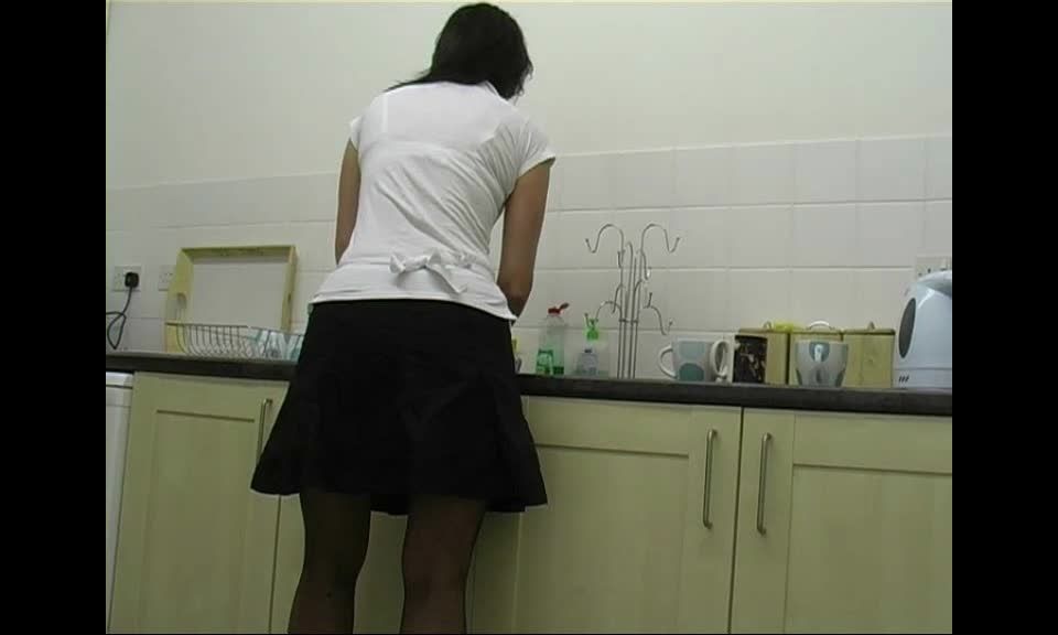 adult clip 43 thick femdom Bitch in the Kitchen, spanking on fetish porn