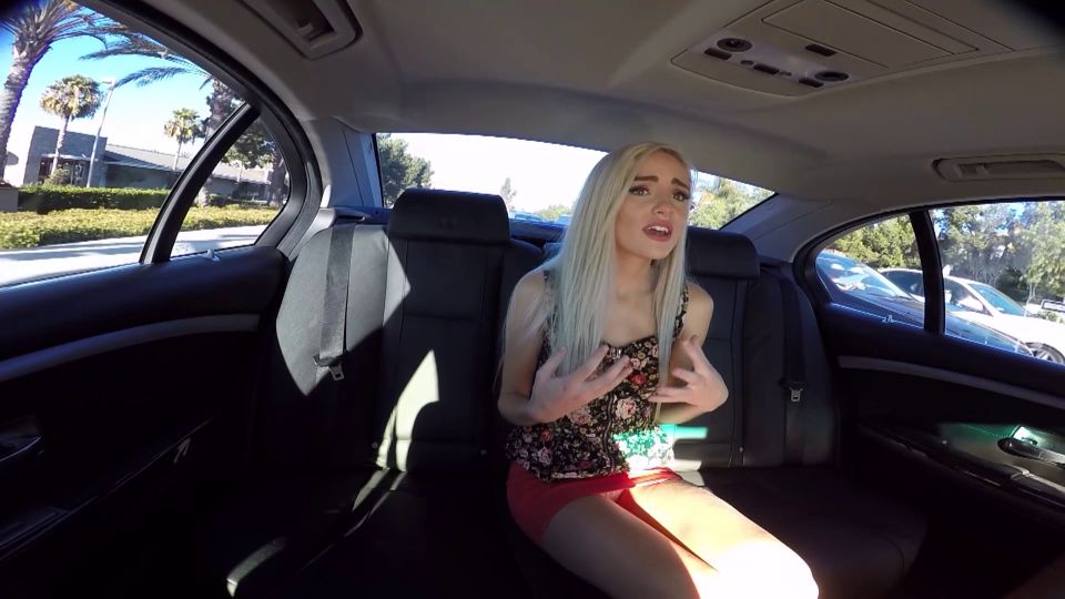 18Yo Blonde Got Creampied In Car