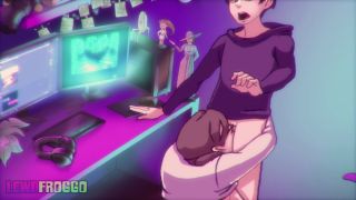 La gran creampie de Travis y Mona en LewdFroggo Anime FullH