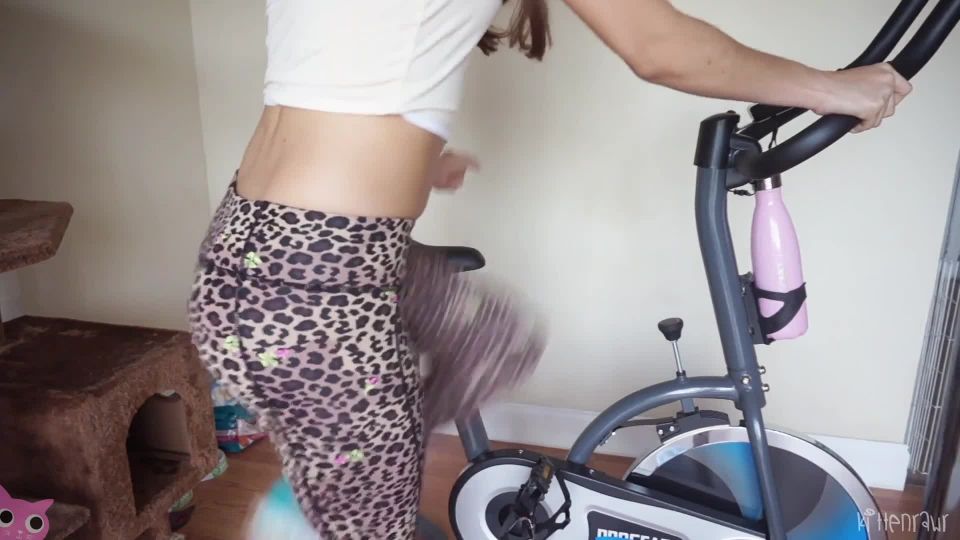 adult clip 2 ass big prone Kittenrawr - Dildo Riding On My Exercise Bike , riding on toys