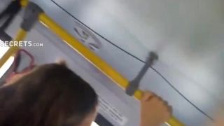 Groping a girl at the  bus