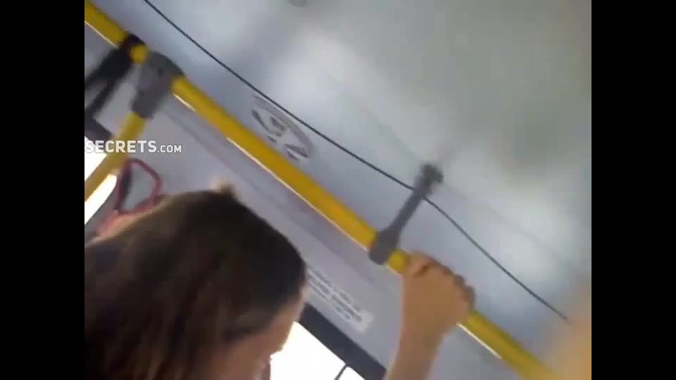 Groping a girl at the  bus