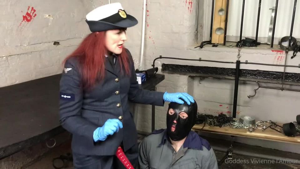 online video 48 Goddess Vivienne L’Amour – Brutal Prison Spitroast, tigerr benson femdom on fetish porn 