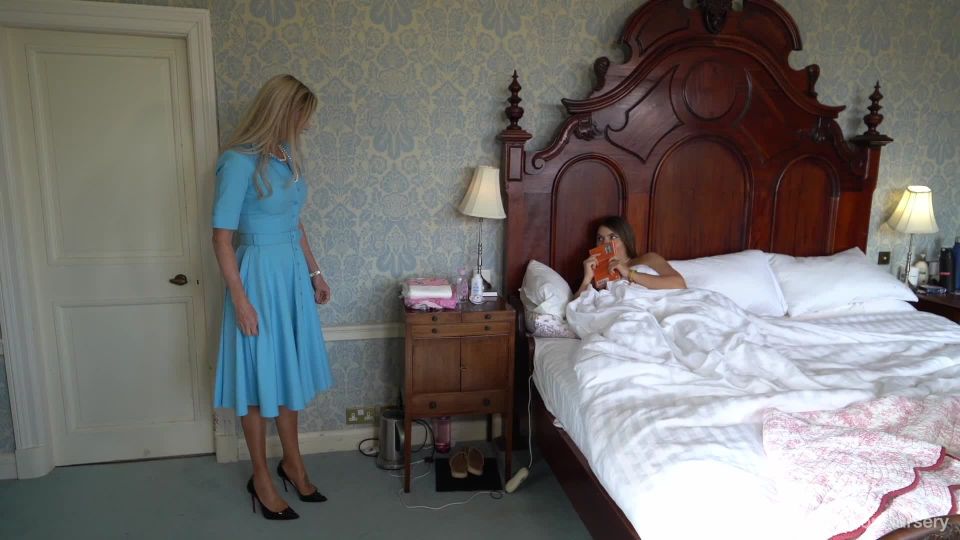 free adult clip 41 HighlandManorNursery – Spanked And Diapered For Wetting The Bed, voice fetish on femdom porn 