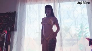 porn video 1 anikka albrite femdom Sofi Mora – Pillow Rub, micro bikini on femdom porn
