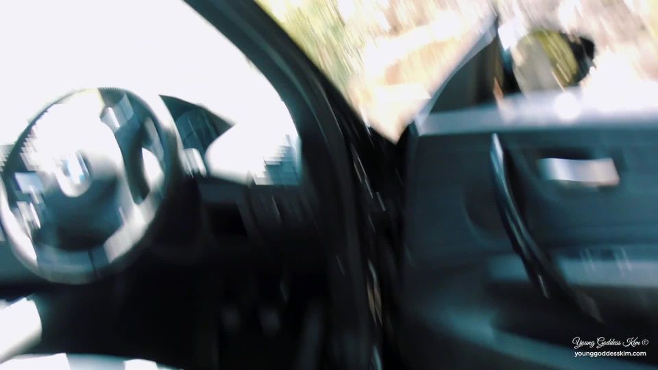 xxx clip 2 upskirt fetish femdom porn | Young Goddess Kim - Car Boot Slave | femdom