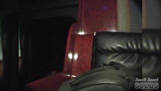 Behind the Scnees on Our Porn Bus GroupSex!