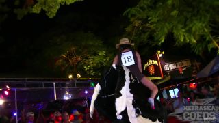 Fantasy Fest 2018 Topless Bull Riding And Girls Flashing Pussy And Tits On The Streets Public