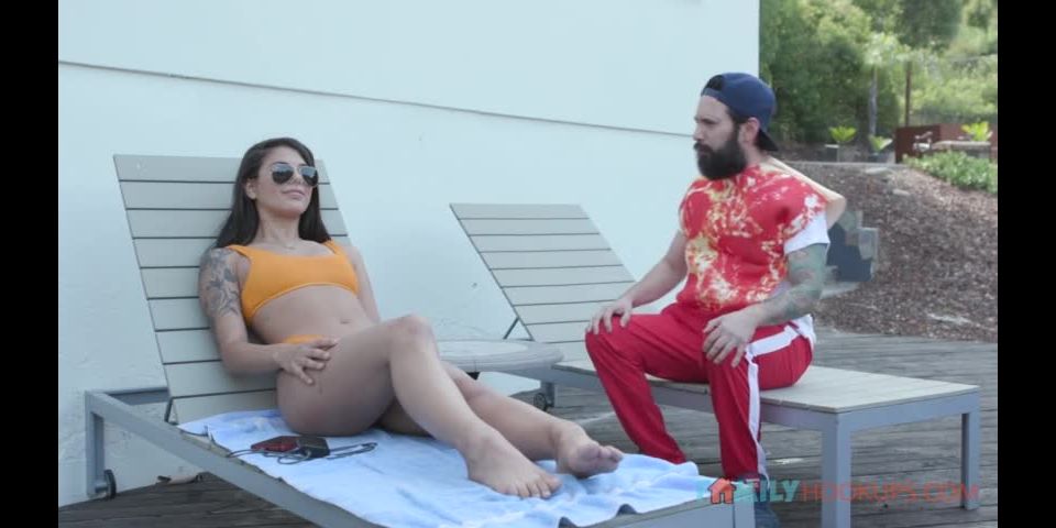 Gina Valentina  Gina fucks worthless stepbro