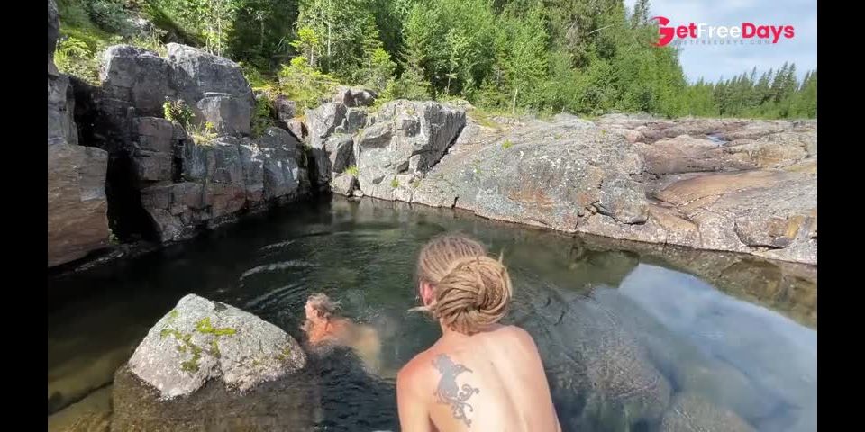 [GetFreeDays.com] Summertime fun at the Waterfall - RosenlundX - 4k 60fps Porn Leak January 2023