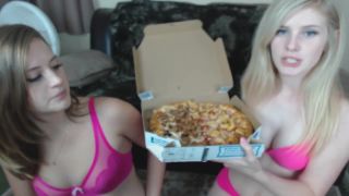 Pizza Mukbang in Our Undies – Allyson Bettie and Loving lexis on hardcore porn zb porn color mag hardcore