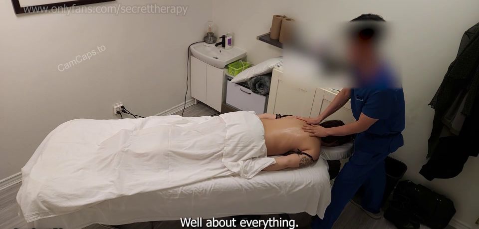 Therapy - Frenchie's 2nd Visit, And She Squirted During The Massage Video Leaked - Teen