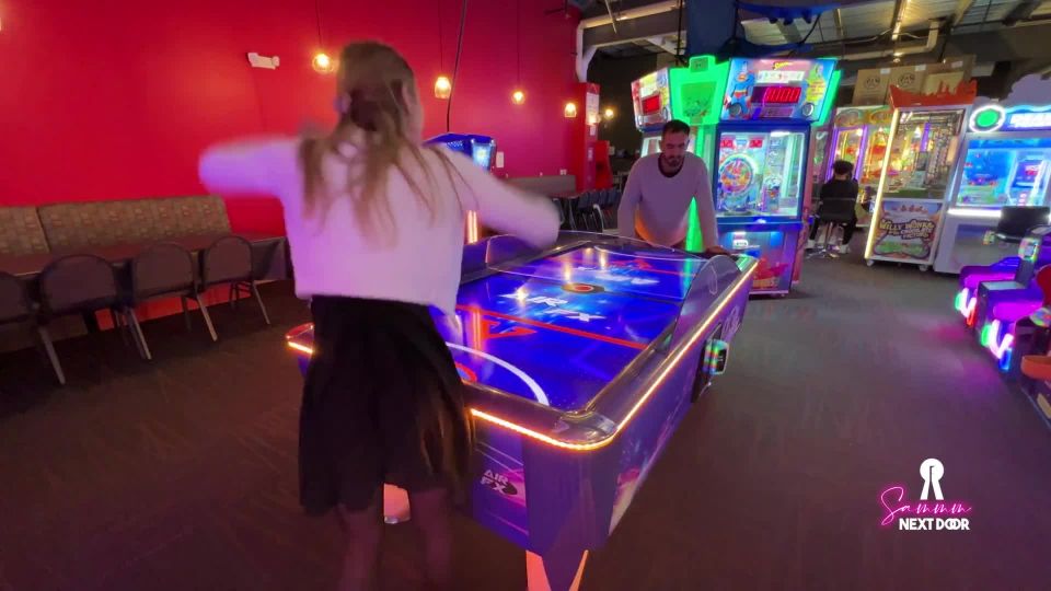 Sammmnextdoor   Date Night 04   Arcade Foreplay Before Passionat...