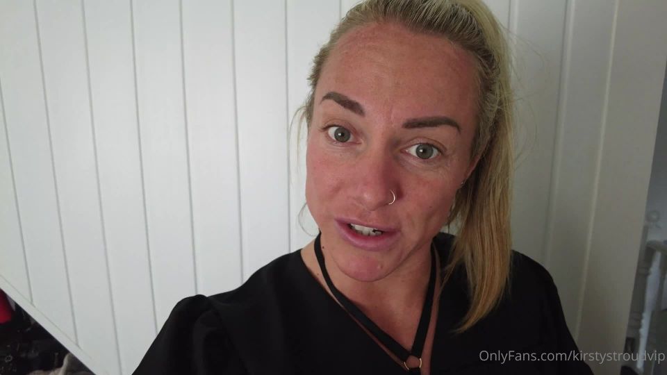 Kirstystroudvip - unseen footage the vicar was a being a dirty pervert so i tied him up and showe 21-07-2021