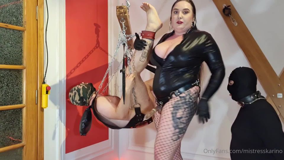 [K2S.CLUB] MISTRESS KARINO - Me follé a mi esclavo mientras me besaba el culo - FullHD 1920P
