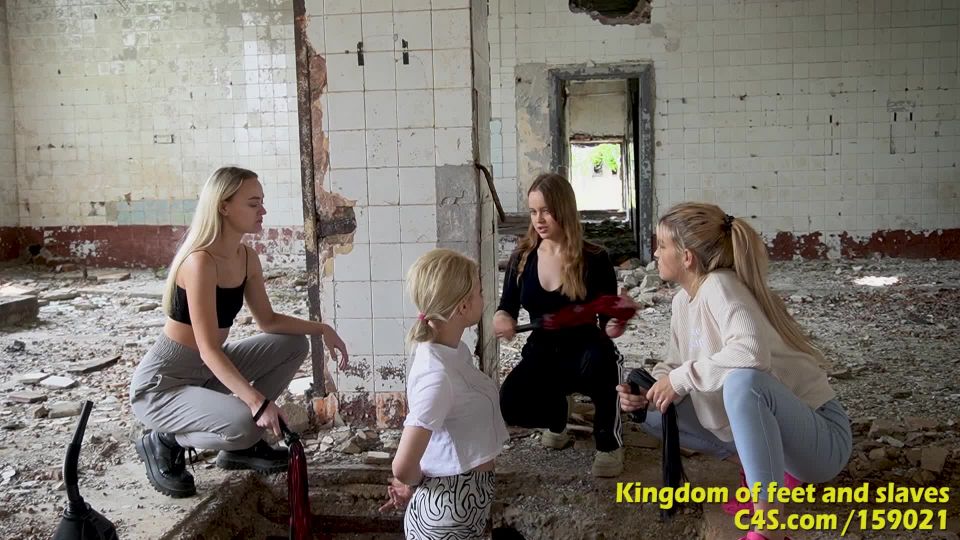 Kingdom Of Feet And Slaves - Astra Thrown in a Hole and Punished - Humiliation