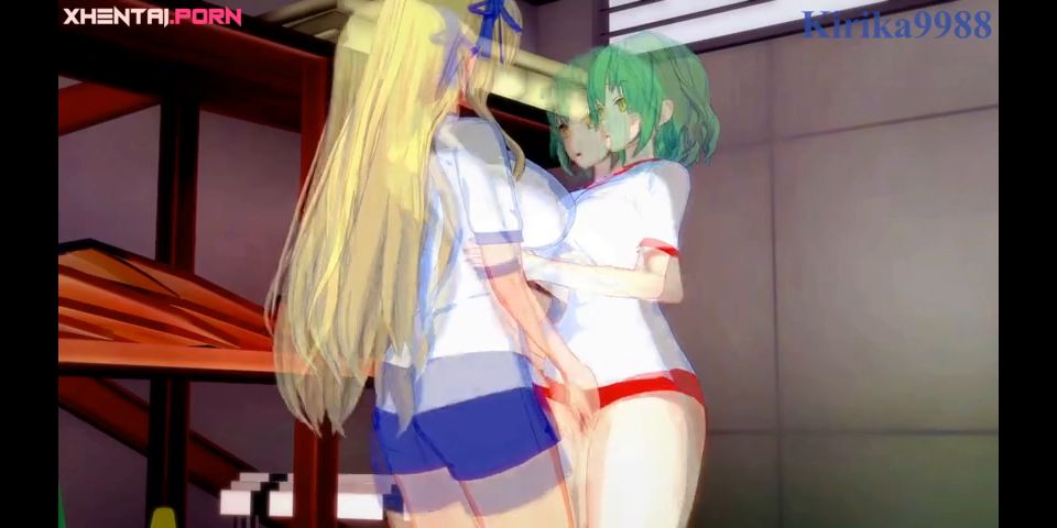 [xhentai.porn] Senran Kagura - Hikage, Katsuragi and Yomi intense lesbian play keep2share k2s video