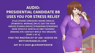[GetFreeDays.com] Audio Presidential Candidate BB Uses You For Stress Relief Adult Clip October 2022