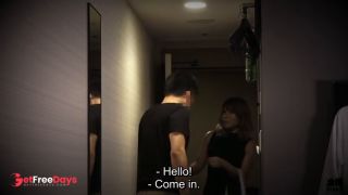 Japanese man requests outcall and the door opens on his hot friend