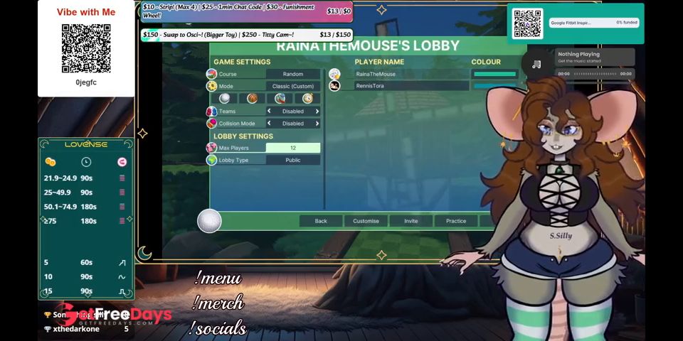 Fansly VoD 242 - Golf w Chat