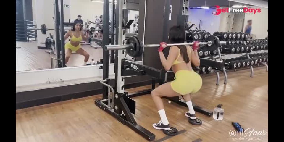 [GetFreeDays.com] BitchSelena - Hot brunette left the gym to fuck her personal trainer Porn Film July 2023