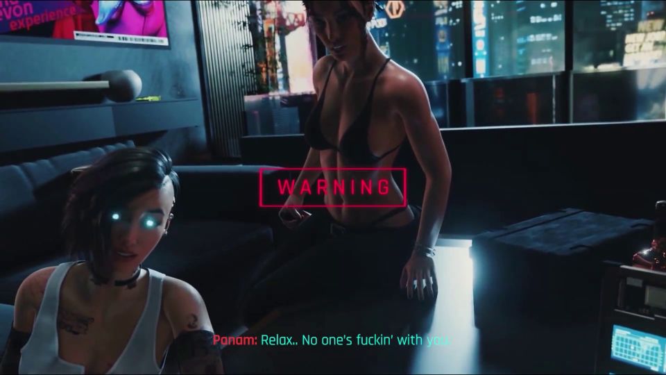 Cyberpunk 2077 Porno Where Judy Alvarez And Panam Palmer Fucks Horny Sh