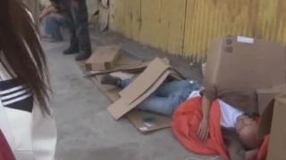 NHDTA-048 世界のホームレス ～LAのスラム街で見つけたメガチン浮浪者と140cmロ●ータ娘が中出しセックス～