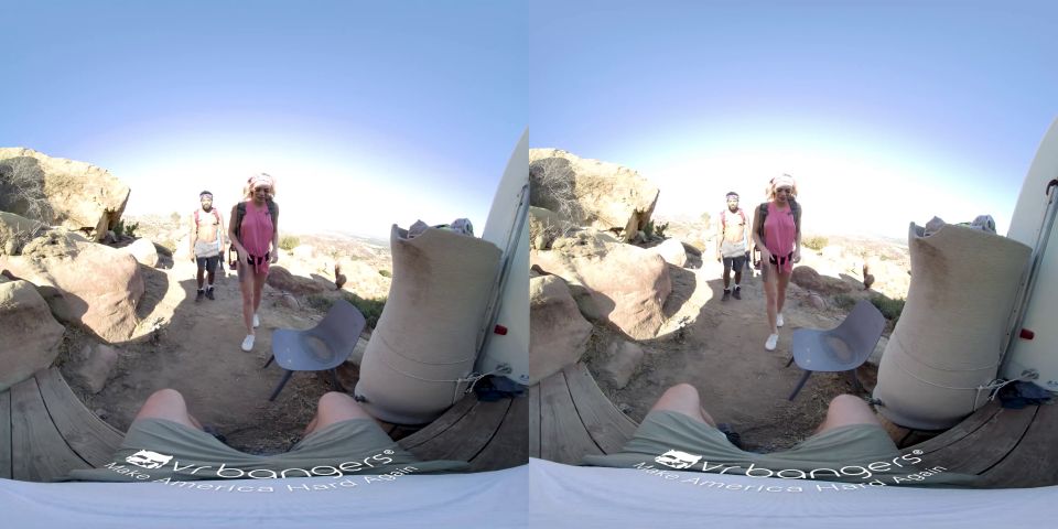 VR BANGERS Horny Tiffany Hiking With Huge Cock VR Porn