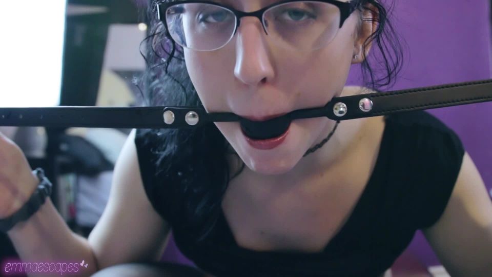 adult video 33  Ball Gagged And Desperate To Cum – emmaescapes, trans on shemale porn