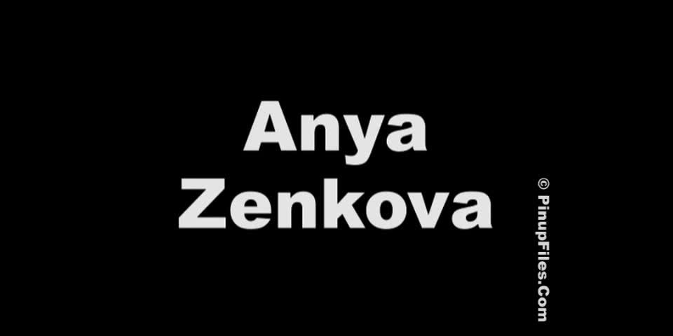 Anya Zenkova - Blue Lace Bra 1 - Big bust boobs in  blue!