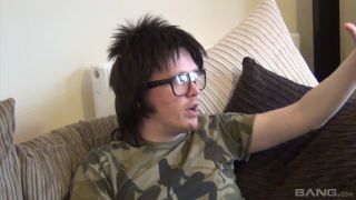 Curvy Mature Brunette Sucks And Titty Fucks A Nerd BBW!