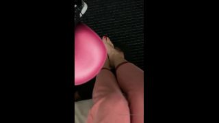 findomchristine  Post work out foot worship, femdom mistress on fetish porn 