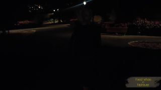 Sucking a real stranger's condoms eating trash and dirt. My absolutely extreme night walk - UltraHD/4K2160p