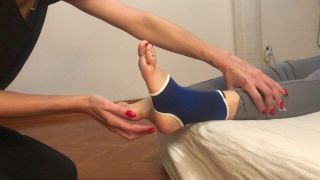 adult video 15 Sprained Ankle Tickling Jenny, brother sister foot fetish on feet porn 