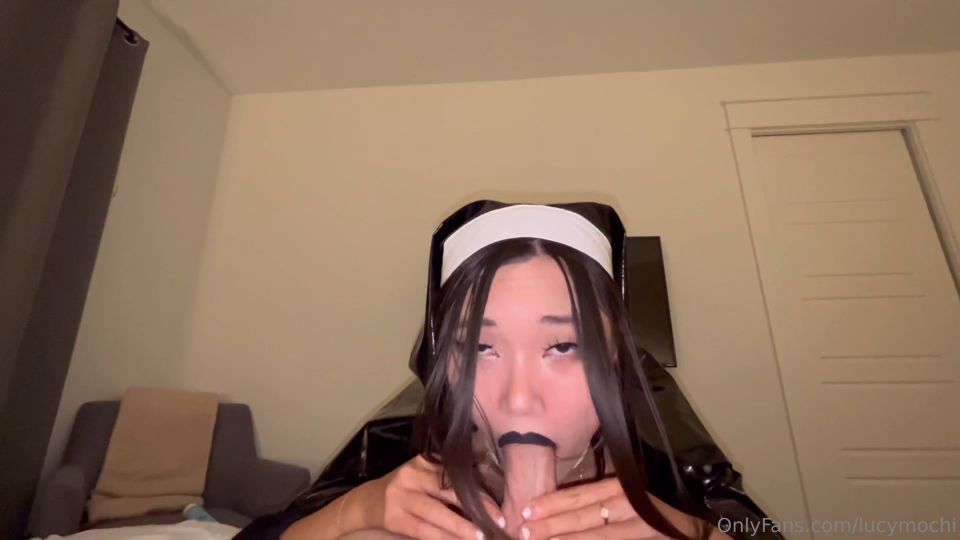 Lucy Mochi - Naughty nun gets filled with cum - Onlyfans (FullHD 2024) New Porn