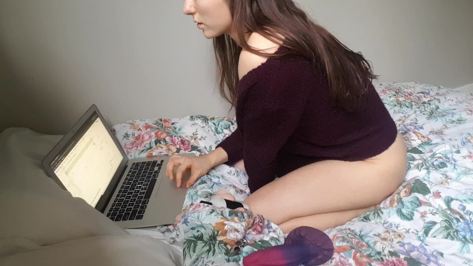 free video 23 Hazel Simone – Masturbating to My Own Porn - voyeur - voyeur medical fetish