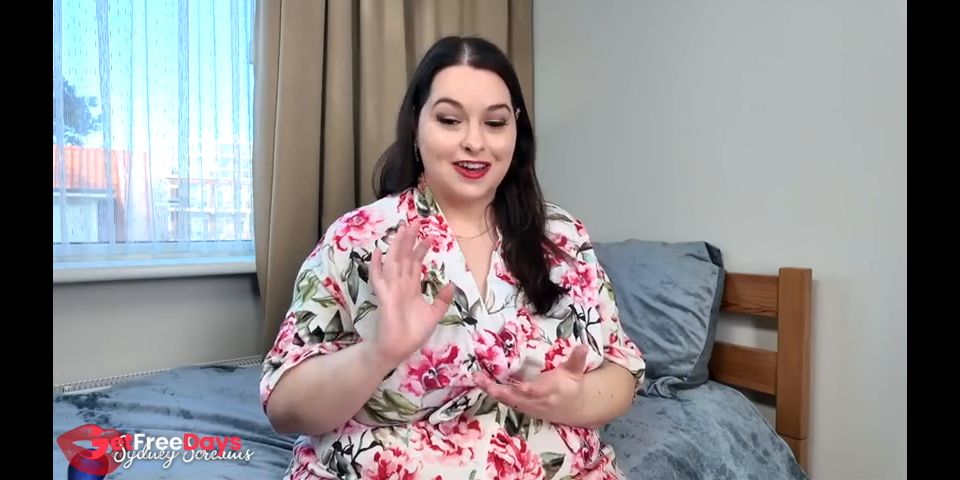 Uncover Creations Equiknot Fantasy Dildo Review and Masturbation - BBW Sydney Screams