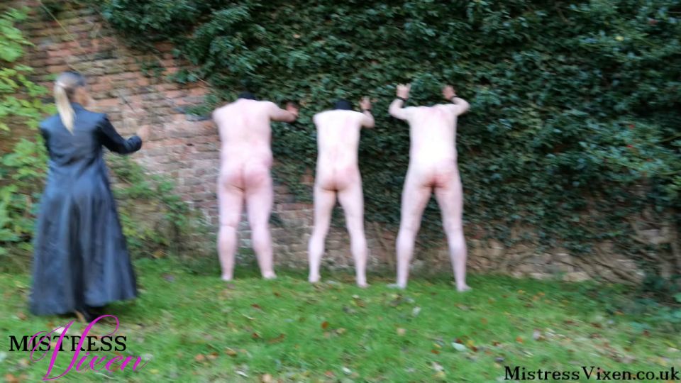 Mistress Vixen Wall whipped (Femdom porn)