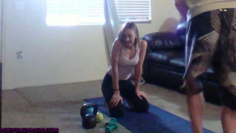   HobyBuchanon presents 39 Valentina Personal Training Alternate Camera BTS (MP4, HD, 1280×720), teens on teen