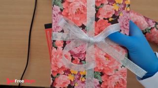 [GetFreeDays.com] Wrapping the present for my special girl friend beautiful pink flowers. Porn Video January 2023