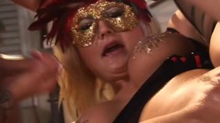online porn clip 18 Masquerade, femdom bi on anal porn 