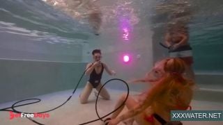 [GetFreeDays.com] Hot chicks with a guy in the pool Porn Leak July 2023