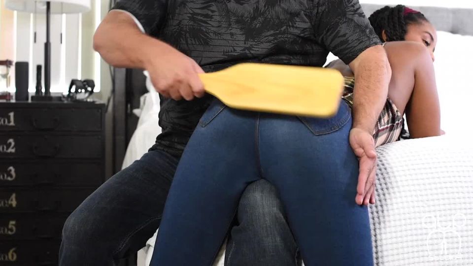 adult video 44 Home for the Holidays – Bubble Butt Paddled in Jeans - otk spanking - fetish porn adult diaper fetish