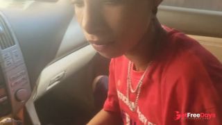 [GetFreeDays.com] Cute Dyke Friend Sucks My Dick And Swallows In The Car Porn Film June 2023