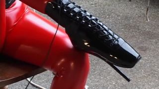 adult video 45 HouseofGord: Trussed and Transported | cinch straps | fetish porn aj applegate femdom